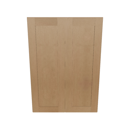 Wall Kitchen Cabinet W3042 Shaker Toffee LessCare 30 in. width 42 in. height 12 in. depth