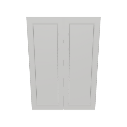 Wall Kitchen Cabinet W3042 Milan Pearl 30 in. width 42 in. height 12 in. depth