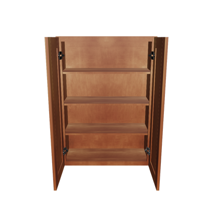 Wall Kitchen Cabinet W3042 Newport LessCare 30 in. width 42 in. height 12 in. depth