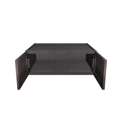 Wall Kitchen Cabinet W331224 Milan Slate LessCare 33 in. width 12 in. height 24 in. depth