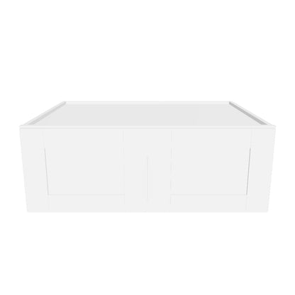 Wall Kitchen Cabinet W331224 Alpina White LessCare 33 in. width 12 in. height 24 in. depth