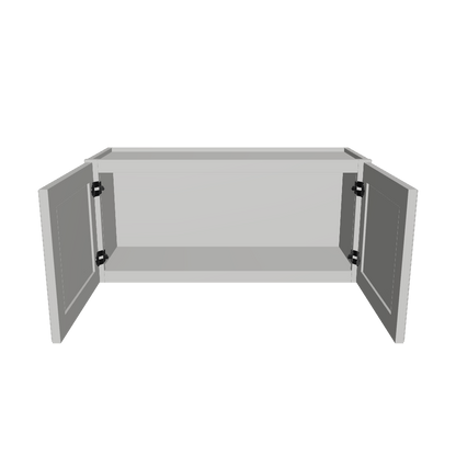 Wall Kitchen Cabinet W3315 Milan Pearl 33 in. width 15 in. height 12 in. depth