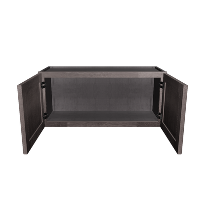 Wall Kitchen Cabinet W3315 Milan Slate 33 in. width 15 in. height 12 in. depth