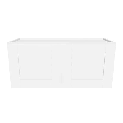 Wall Kitchen Cabinet W3315 Alpina White LessCare 33 in. width 15 in. height 12 in. depth