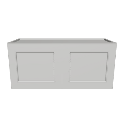 Wall Kitchen Cabinet W3315 Milan Pearl 33 in. width 15 in. height 12 in. depth