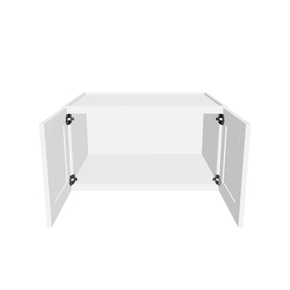 Wall Kitchen Cabinet W331824 Alpina White LessCare 33 in. width 18 in. height 24 in. depth