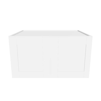 Wall Kitchen Cabinet W331824 Alpina White LessCare 33 in. width 18 in. height 24 in. depth