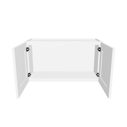 Wall Kitchen Cabinet W3318 Alpina White LessCare 33 in. width 18 in. height 12 in. depth