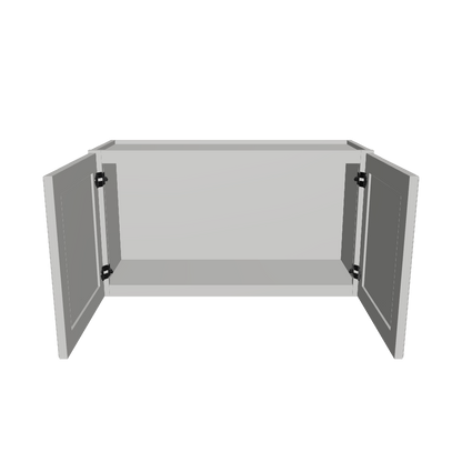 Wall Kitchen Cabinet W3318 Milan Pearl 33 in. width 18 in. height 12 in. depth