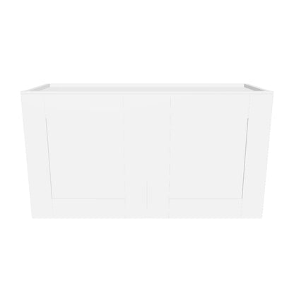 Wall Kitchen Cabinet W3318 Alpina White LessCare 33 in. width 18 in. height 12 in. depth