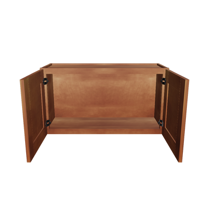 Wall Kitchen Cabinet W3318 Newport LessCare 33 in. width 18 in. height 12 in. depth