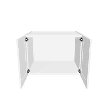 Wall Kitchen Cabinet W332424 Alpina White LessCare 33 in. width 24 in. height 24 in. depth