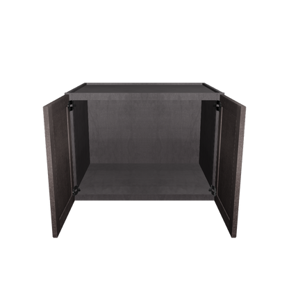 Wall Kitchen Cabinet W332424 Milan Slate LessCare 33 in. width 24 in. height 24 in. depth