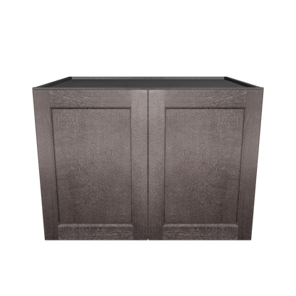 Wall Kitchen Cabinet W332424 Milan Slate LessCare 33 in. width 24 in. height 24 in. depth
