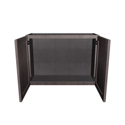 Wall Kitchen Cabinet W3324 Milan Slate 33 in. width 24 in. height 12 in. depth