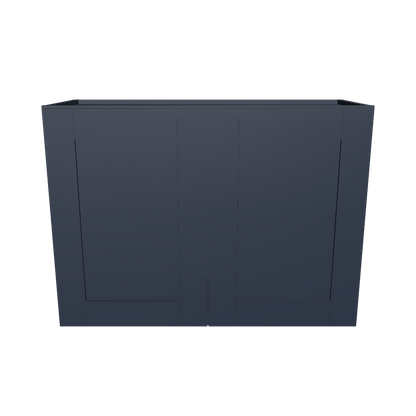 Wall Kitchen Cabinet W3324 Danbury Blue LessCare 33 in. width 24 in. height 12 in. depth