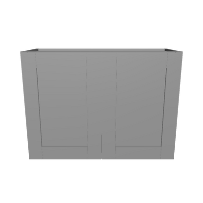 Wall Kitchen Cabinet W3324 Colonial Gray LessCare 33 in. width 24 in. height 12 in. depth