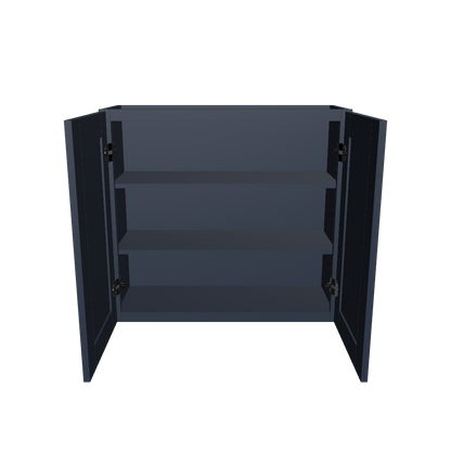 Wall Kitchen Cabinet W3330 Danbury Blue LessCare 33 in. width 30 in. height 12 in. depth