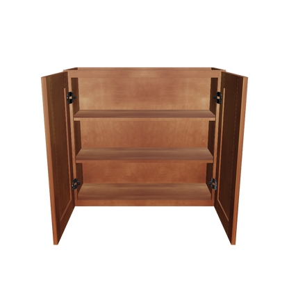 Wall Kitchen Cabinet W3330 Newport LessCare 33 in. width 30 in. height 12 in. depth