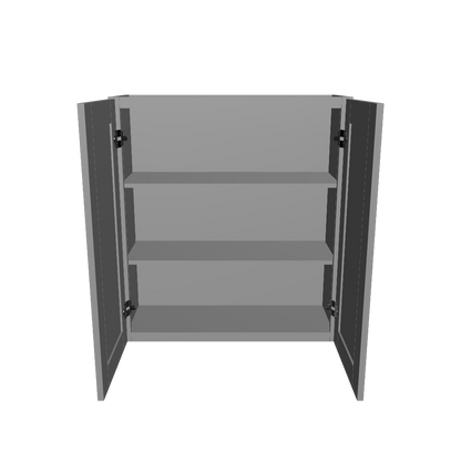 Wall Kitchen Cabinet W3336 Colonial Gray LessCare 33 in. width 36 in. height 12 in. depth
