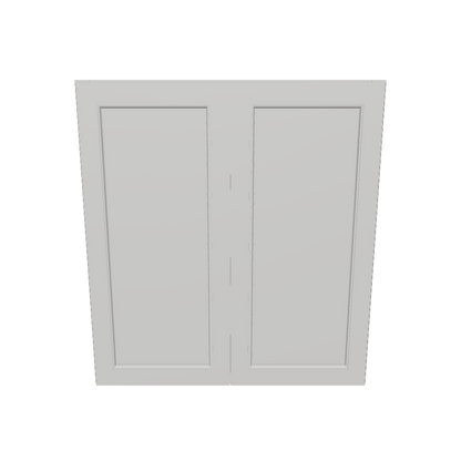 Wall Kitchen Cabinet W3336 Milan Pearl 33 in. width 36 in. height 12 in. depth