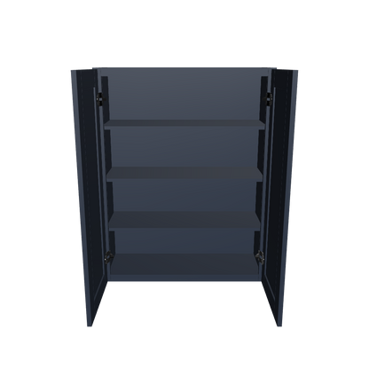 Wall Kitchen Cabinet W3342 Danbury Blue LessCare 33 in. width 42 in. height 12 in. depth