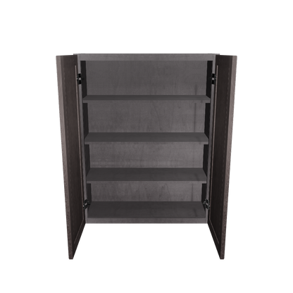 Wall Kitchen Cabinet W3342 Milan Slate 33 in. width 42 in. height 12 in. depth