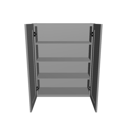 Wall Kitchen Cabinet W3342 Colonial Gray LessCare 33 in. width 42 in. height 12 in. depth