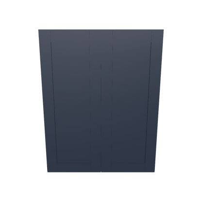 Wall Kitchen Cabinet W3342 Danbury Blue LessCare 33 in. width 42 in. height 12 in. depth