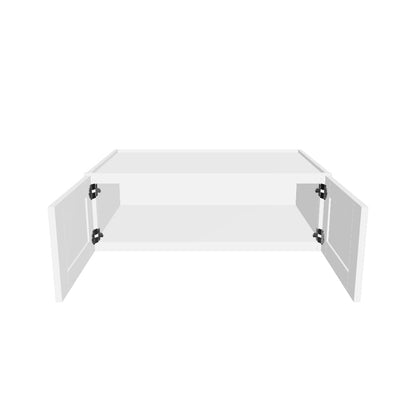Wall Kitchen Cabinet W361224 Alpina White LessCare 36 in. width 12 in. height 24 in. depth