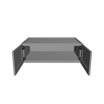 Wall Kitchen Cabinet W361224 Colonial Gray LessCare 36 in. width 12 in. height 24 in. depth