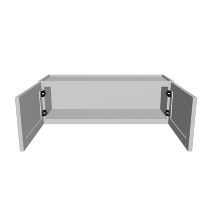 Wall Kitchen Cabinet W3612 Milan Pearl 36 in. width 12 in. height 12 in. depth
