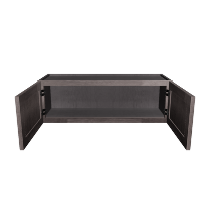 Wall Kitchen Cabinet W3612 Milan Slate 36 in. width 12 in. height 12 in. depth