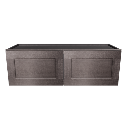 Wall Kitchen Cabinet W3612 Milan Slate 36 in. width 12 in. height 12 in. depth