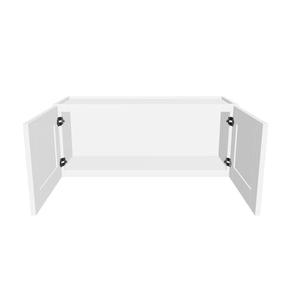 Wall Kitchen Cabinet W3615 Alpina White LessCare 36 in. width 15 in. height 12 in. depth