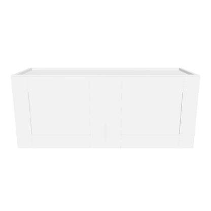 Wall Kitchen Cabinet W3615 Alpina White LessCare 36 in. width 15 in. height 12 in. depth