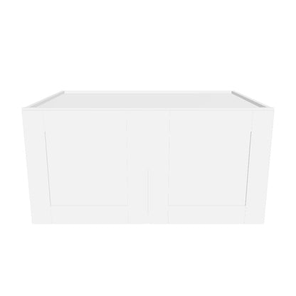 Wall Kitchen Cabinet W361824 Alpina White LessCare 36 in. width 18 in. height 24 in. depth