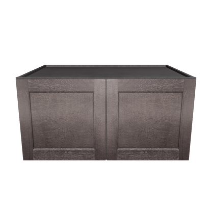 Wall Kitchen Cabinet W361824 Milan Slate LessCare 36 in. width 18 in. height 24 in. depth