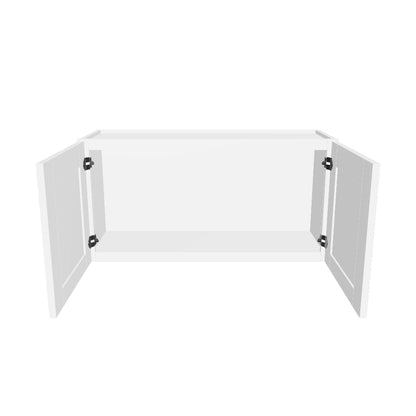 Wall Kitchen Cabinet W3618 Alpina White LessCare 36 in. width 18 in. height 12 in. depth