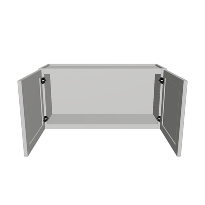 Wall Kitchen Cabinet W3618 Milan Pearl 36 in. width 18 in. height 12 in. depth