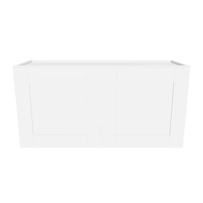 Wall Kitchen Cabinet W3618 Alpina White LessCare 36 in. width 18 in. height 12 in. depth