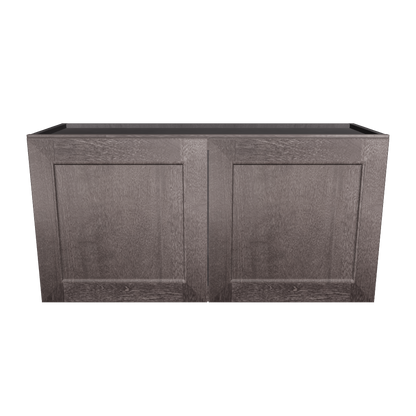 Wall Kitchen Cabinet W3618 Milan Slate 36 in. width 18 in. height 12 in. depth