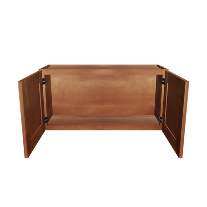 Wall Kitchen Cabinet W3618 Newport LessCare 36 in. width 18 in. height 12 in. depth