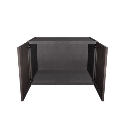 Wall Kitchen Cabinet W362424 Milan Slate LessCare 36 in. width 24 in. height 24 in. depth