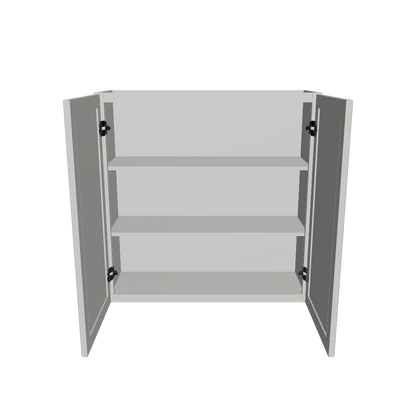 Wall Kitchen Cabinet W3636 Milan Pearl 36 in. width 36 in. height 12 in. depth