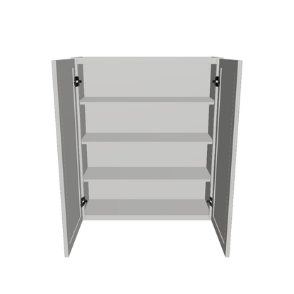 Wall Kitchen Cabinet W3642 Milan Pearl 36 in. width 42 in. height 12 in. depth