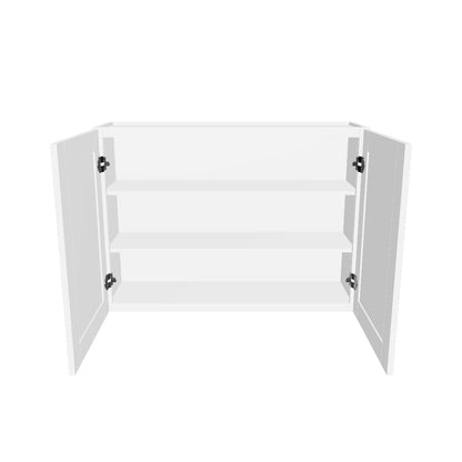 Wall Kitchen Cabinet W4230 Alpina White LessCare 42 in. width 30 in. height 12 in. depth