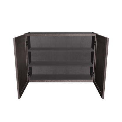 Wall Kitchen Cabinet W4230 Milan Slate e 42 in. width 30 in. height 12 in. depth