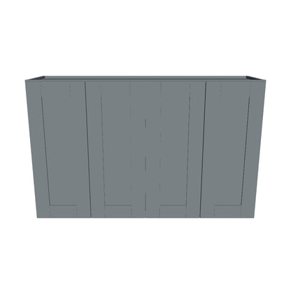 Wall Kitchen Cabinet W4830 Colonial Gray LessCare 48 in. width 30 in. height 12 in. depth