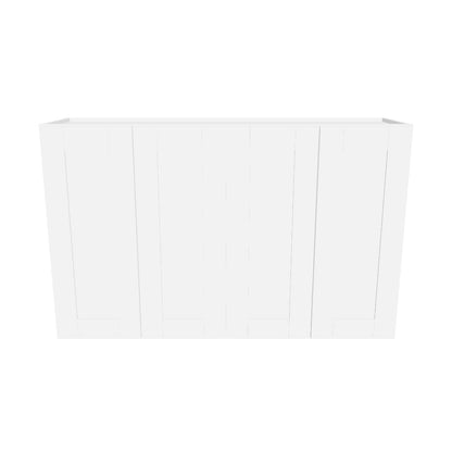 Wall Kitchen Cabinet W4830 Alpina White LessCare 48 in. width 30 in. height 12 in. depth